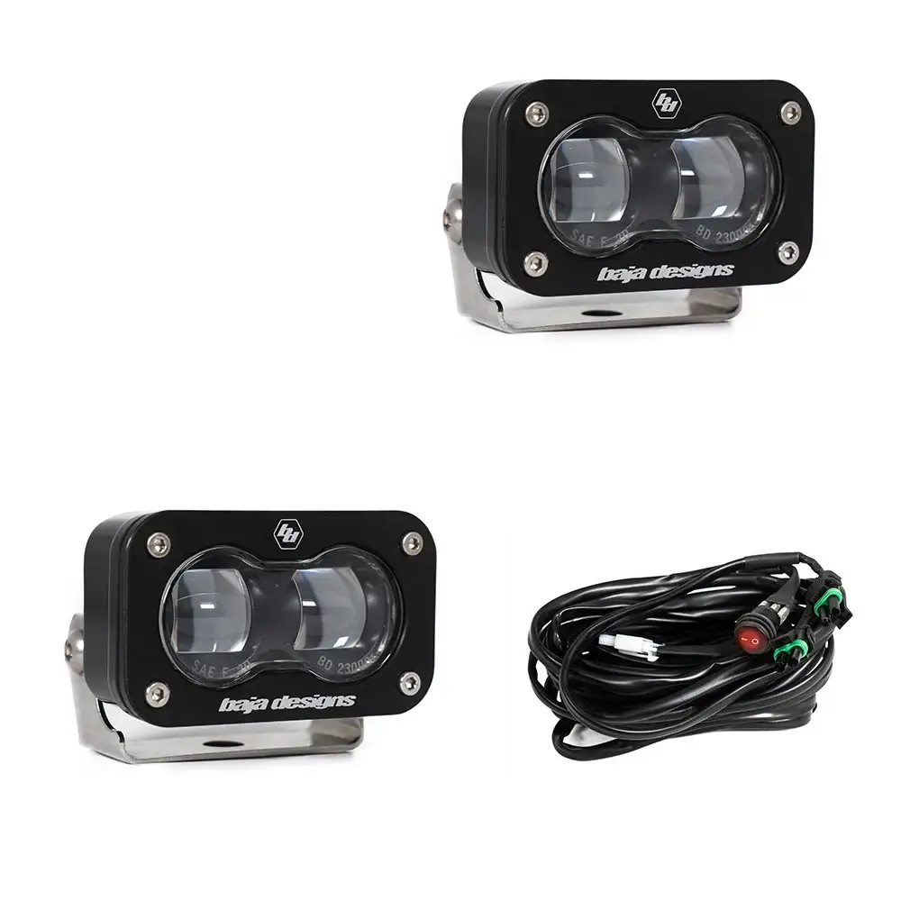 S2 SAE LED Auxiliary Light Pod Pair - BAJA DESIGNS
