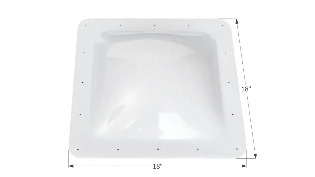 RV Skylight Dome