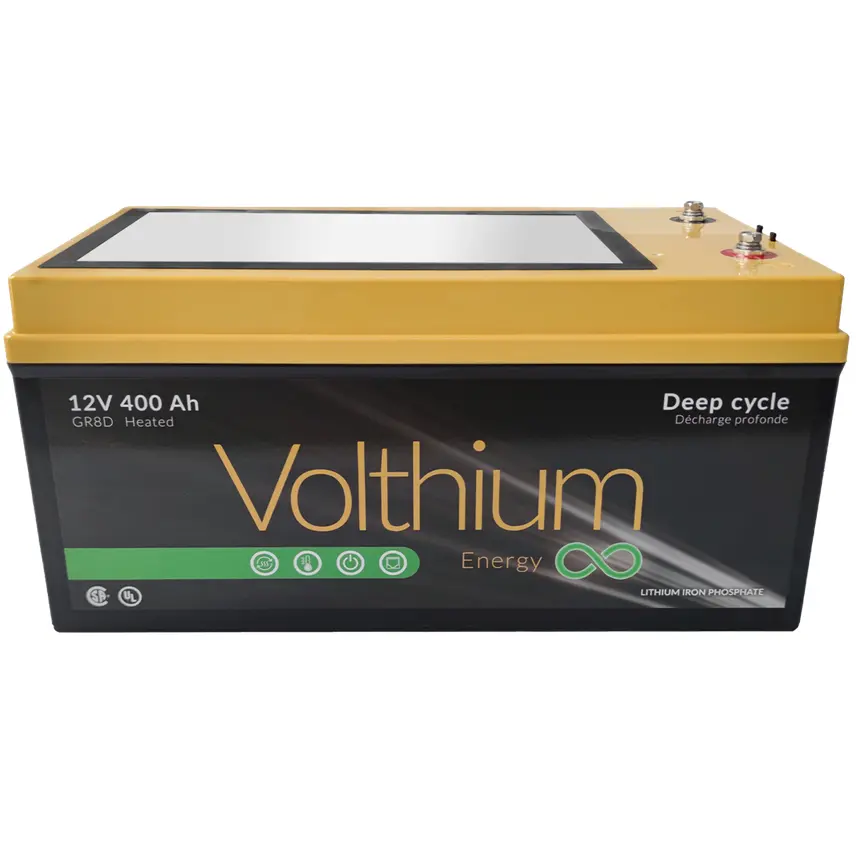Volthium - 12V 400Ah Self-heating battery