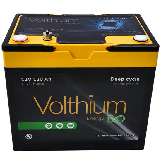 Volthium - 12V 130Ah self-heating battery