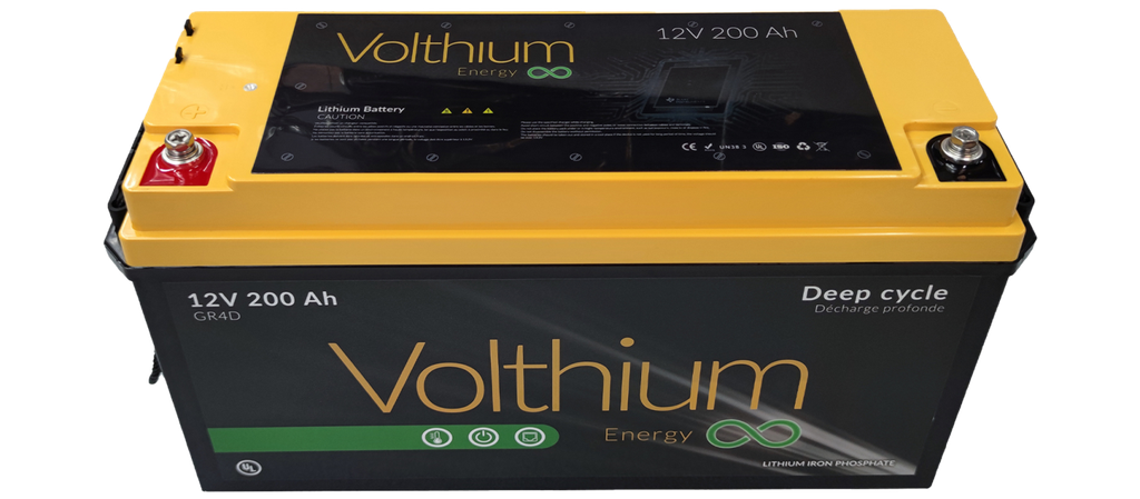 Volthium - 12V 200Ah - Self-heating battery