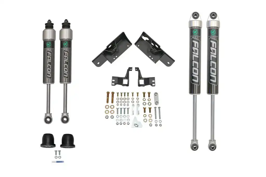 SYSTÈME DE NIVEAU 1 – SPRINTER 2500 ET 3500 4X4 – 2015 à 2018 / 2019 à 2022 FALCON 2.1 – RÉGLAGE LÉGER / MOYEN / INTENSIF – VAN COMPASS