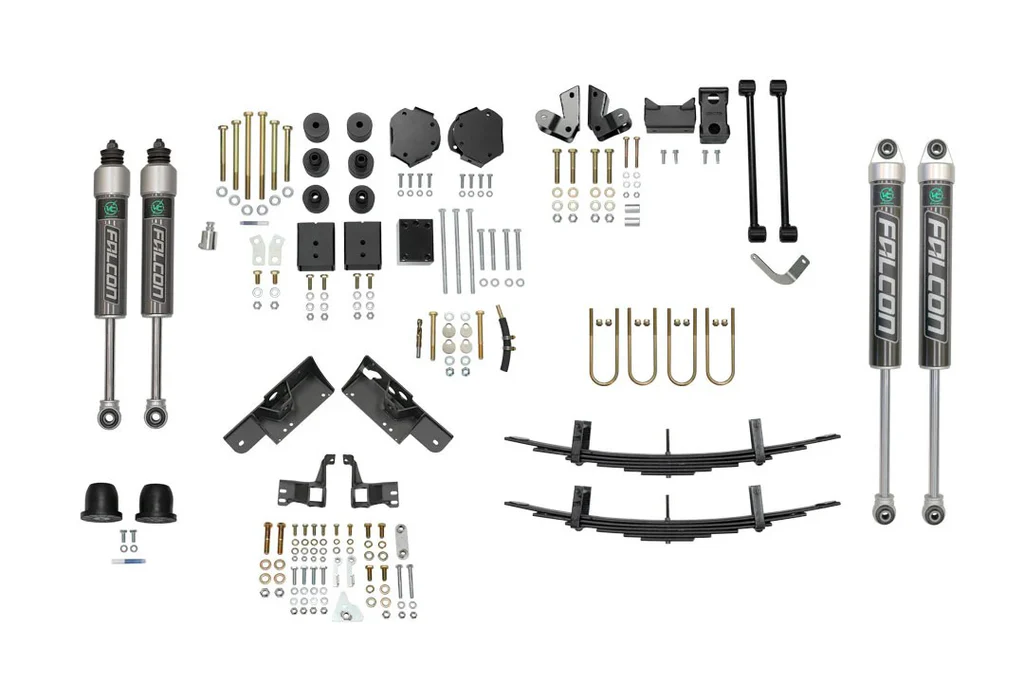 STAGE 5 SYSTEM - SPRINTER 2500 AWD, 2023+ 2 INCH LIFT - FALCON 2.1 SHOCKS, MID - HEAVY TUNE - Van Compass 