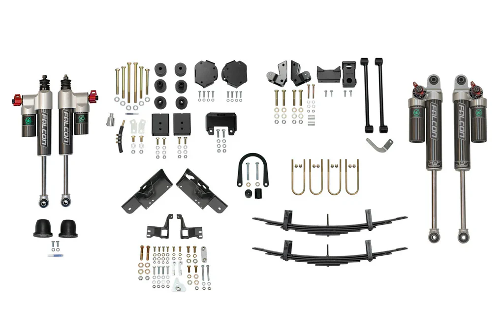 STAGE 6.3 SYSTEM - SPRINTER 2500 4X4, 2019-2022 - 2 INCH LIFT - FALCON 3.3 SHOCKS - (LIGHT/MID - MID/HEAVY TUNE) - Van Compass 