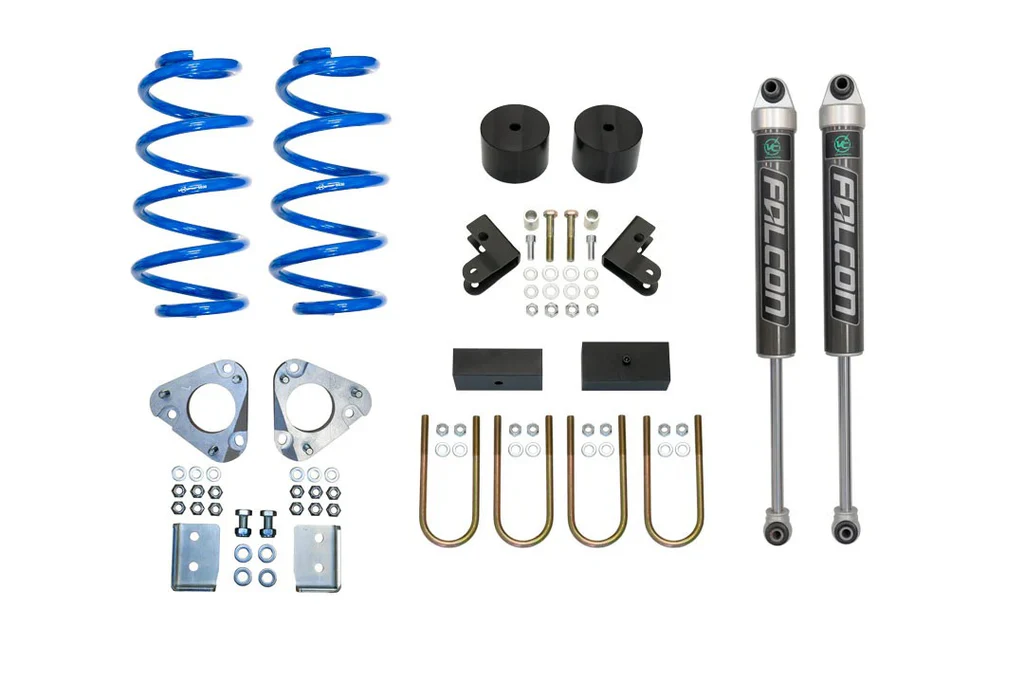 KIT DE RELEVAGE STAGE 1 TOPO 2 POUCES - FORD TRANSIT AWD À PARTIR DE 2020 (RÉGLAGE MOYEN ET RÉGLAGE INTENSIF) - Van Compass