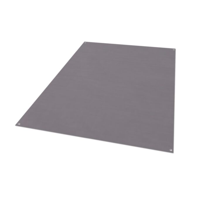 Gray Outdoor Patio Rug by Lippert