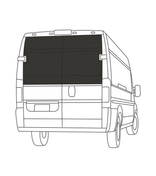 Panneaux isolants pour portes arrière – ProMaster 2014+