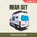 Rear Window Cover Set - Sprinter