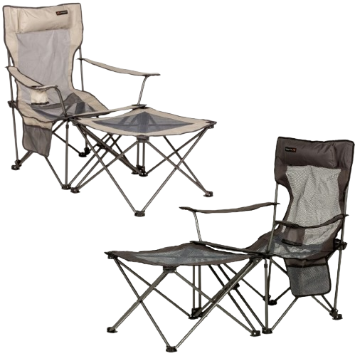 Lippert Sun Soaker™ Vented Reclining Camping Chair with Footrest