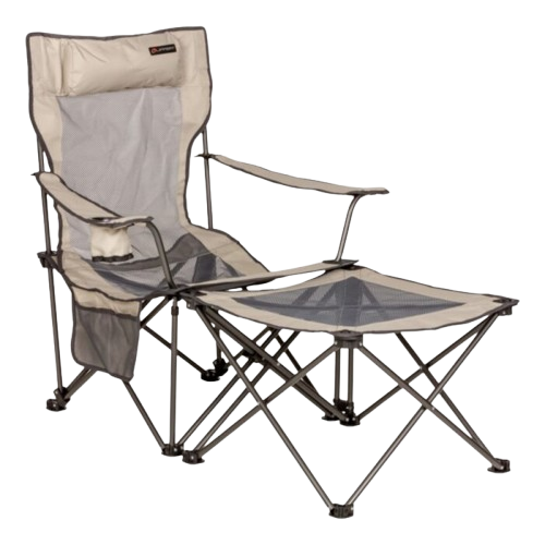 Lippert Sun Soaker™ Vented Reclining Camping Chair with Footrest