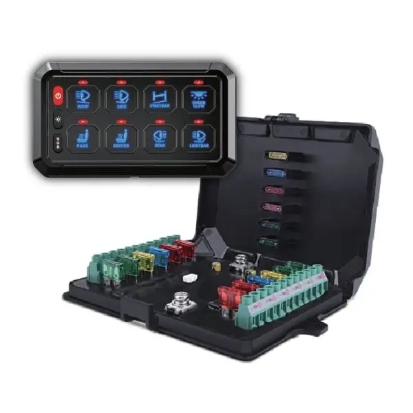8-Gang Switch Kit w/ Circuit Breaker