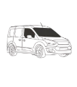 Front Cab Transit Connect 2014+
