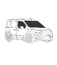 Front Cab Transit Connect 2014+