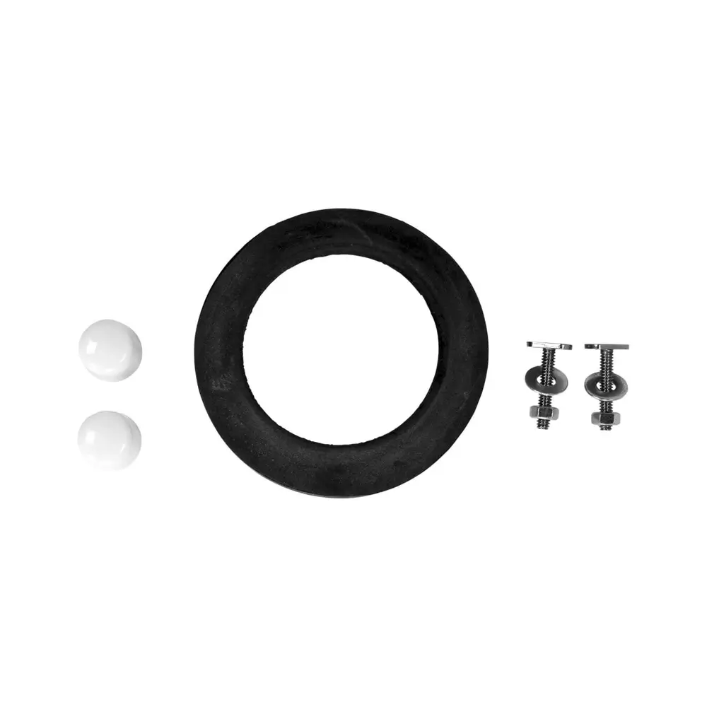 Flow Max™ Replacement RV Toilet Bottom Gasket & Mounting Hardware 