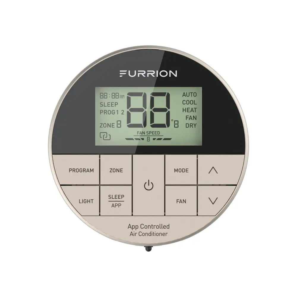 Furrion Chill® Enhanced Multi-Zone RV Wall Thermostat with App Control (R410A Refrigerant Compatible)