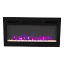 Greystone® 3-Color Crystal LED Fireplace - 31" with Remote