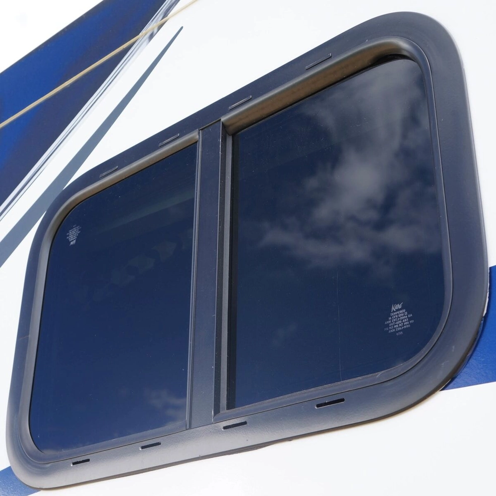 36" W x 15" H Horizontal Sliding Window