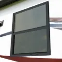 18"W x 24"H Vertical Slider Window, Square Corner