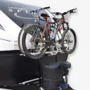 Trailer bike rack