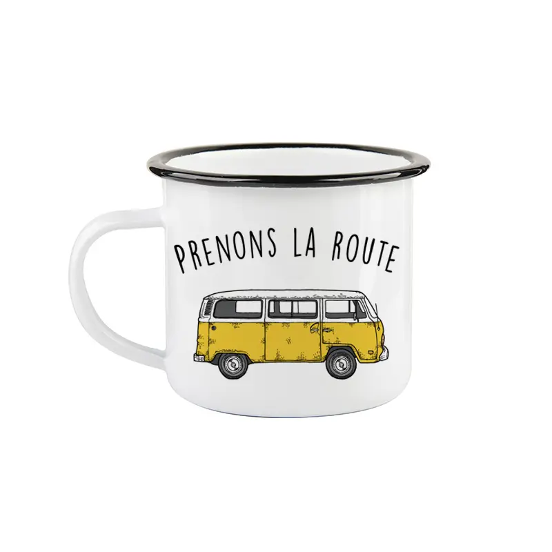 Vintage Enamel Mug