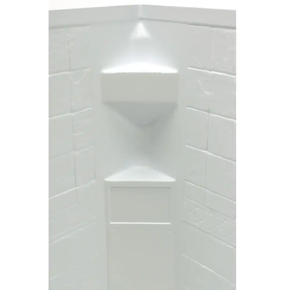Neo Angle RV Shower Wall Surround - 34"x 34"x 68"