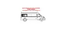 VWD Solid Fixed Glass OE Style Van Window ( RR303-F ) 