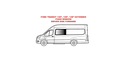 Fenêtre fixe - Côté conducteur avant - FORD TRANSIT - (TL201-F)
