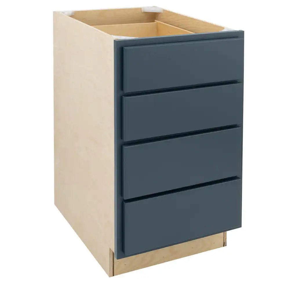 RV 4 Drawer Base Cabinet | Needlepoint Navy 