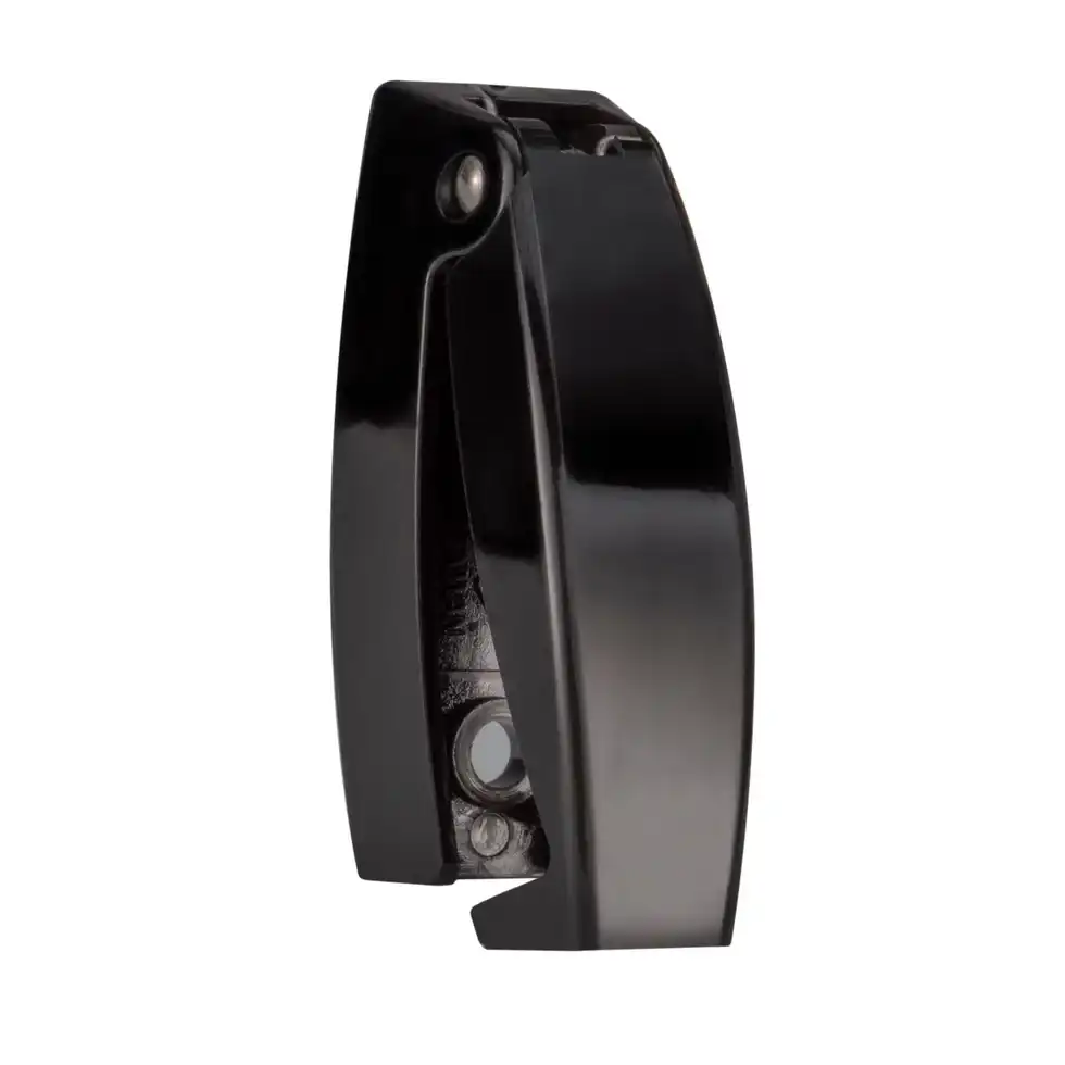 RV Compartment Door Catch | Clip Latch Black 