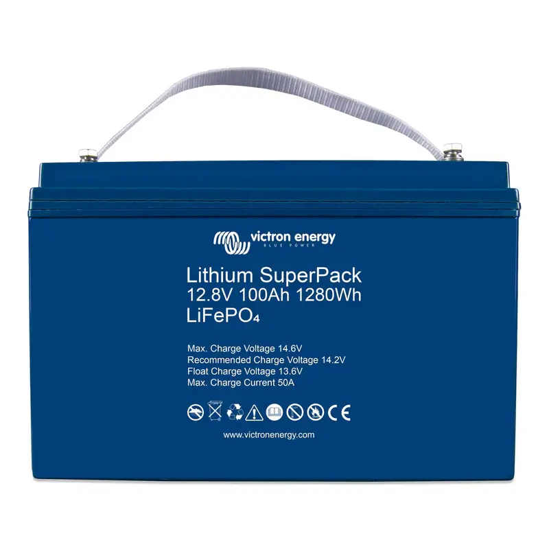 Victron Energy – 12V/100Ah High Current Lithium SuperPack Battery - Group 31