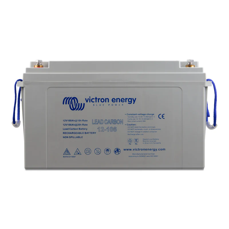 Victron Energy – 12V/106Ah Deep Cycle Lead Carbon Battery