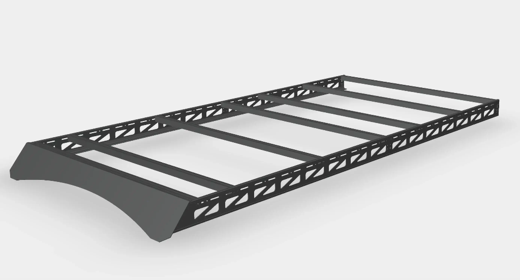 Rack de toit pour Mercedes Sprinter 144" à toit surélevé