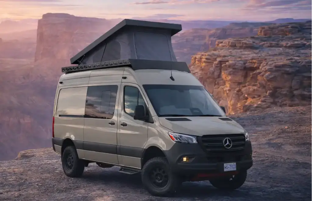 Sprinter Carbon Fiber Roof-Top Tent System