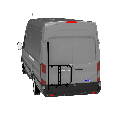 Spare tire support - Left door - Transit - PHLÖ SYSTEM