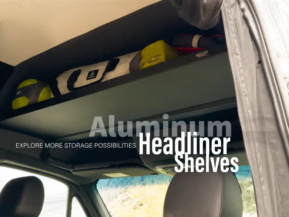 INTERIOR Headliner Shelf - BACKLAND EXPEDITION GEAR
