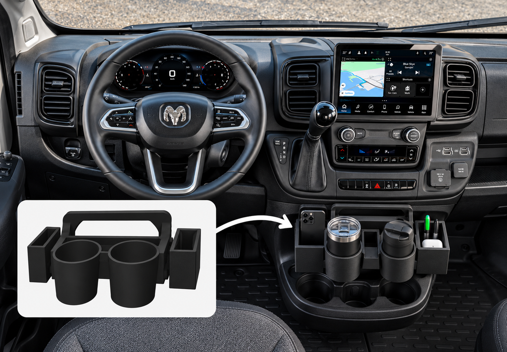 Ram Promaster 2022 + - Mug & Cellular Holder