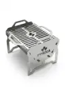 Barbecue portatif en acier inoxydable