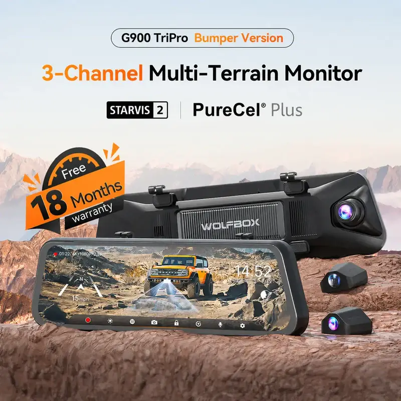 WOLFBOX G900 TriPro Bumper Version 