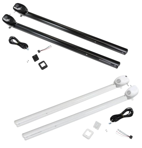 Speaker Head Power Hardware Kit for Flat Awnings (69" Arms)