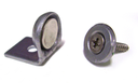 1/2" Angle Mount Magnet, Cup and Strike Plate (2 per set)