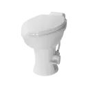 Flow Max™ RV Toilet - Elongated Ceramic Bowl 