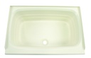 24" x 36" Bathtub - Parchment