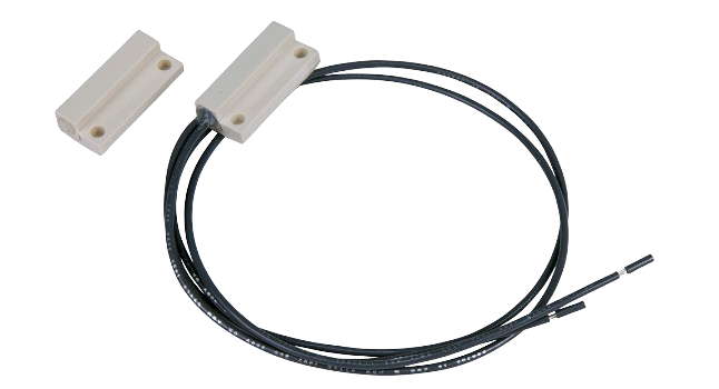 Miniature Rectangle Door Switch Kit - White