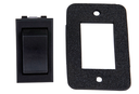 Self Centering Rocker Switch with Trim Plate