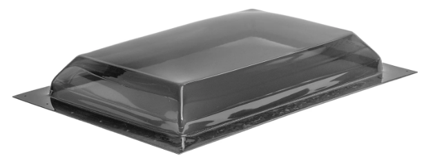 RV 14" x 22" Skylight Outer Dome Smoke