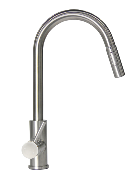 Flow Max™ Bullet Pull-Down Kitchen Faucet - Stainless Steel