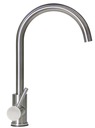 Curved Gooseneck Faucet - Stainless Steel (Retail Box)