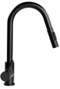 Flow Max™ Bullet Pull-Down Kitchen Faucet - Black Matte
