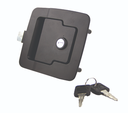 RV Baggage Door Lock with Global Latch - Black