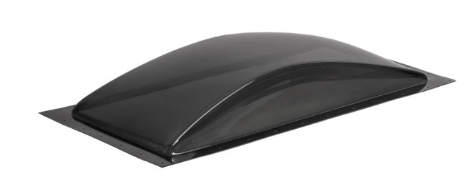 RV 14" x 30" Skylight Outer Bubble Smoke